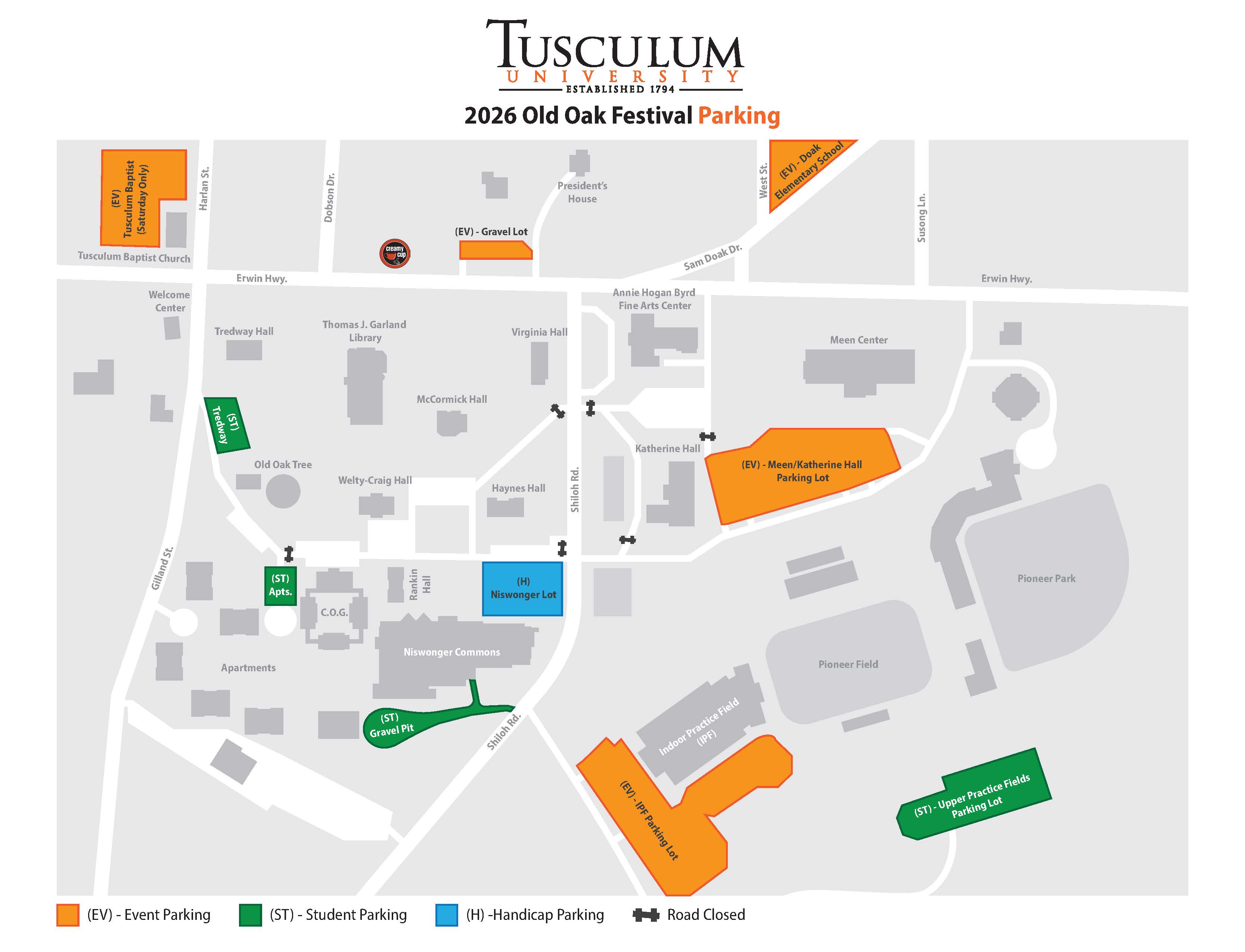 Old Oak Festival Parking